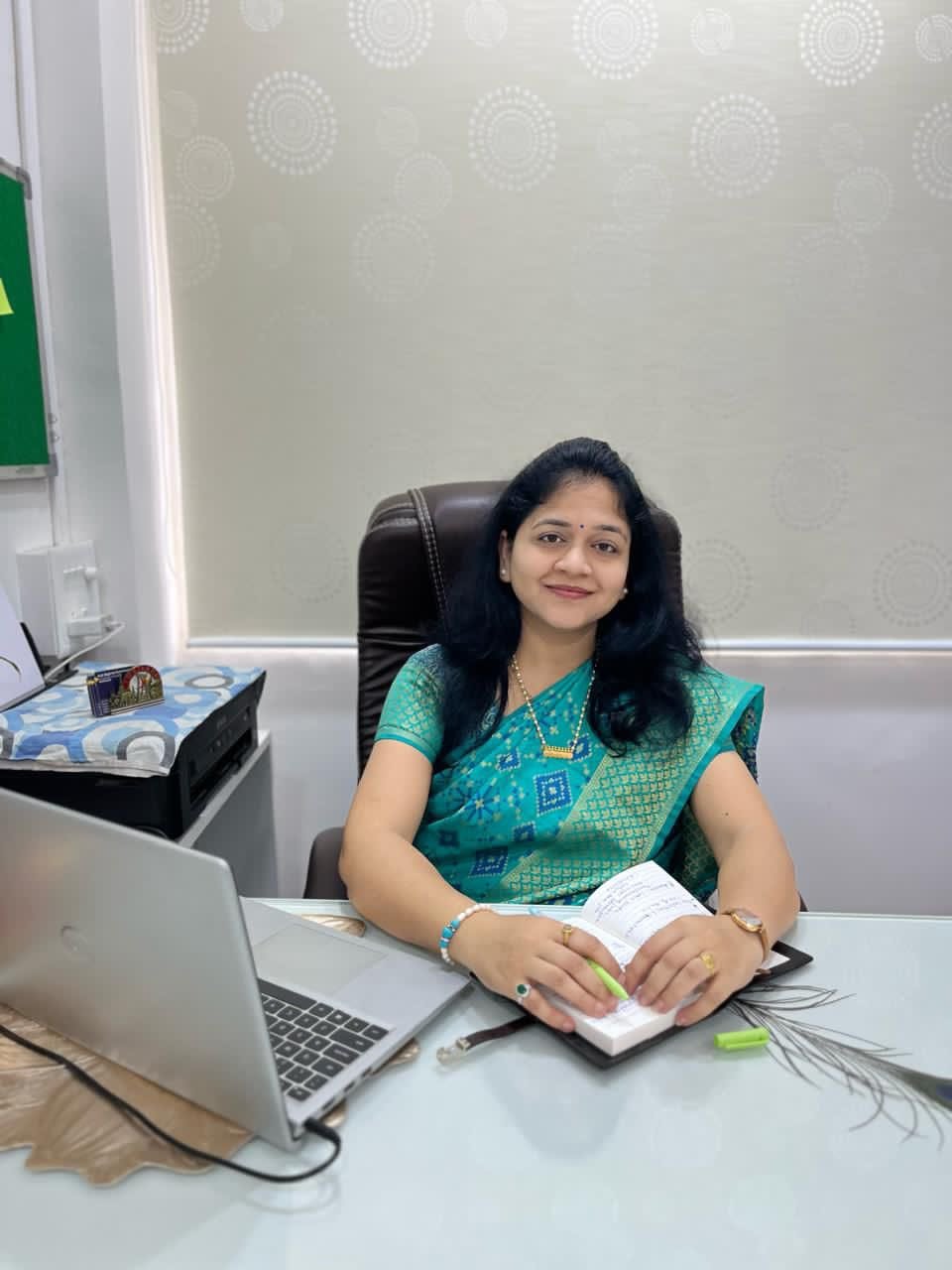 Portrait of Prof. Raginee P. Somthankar